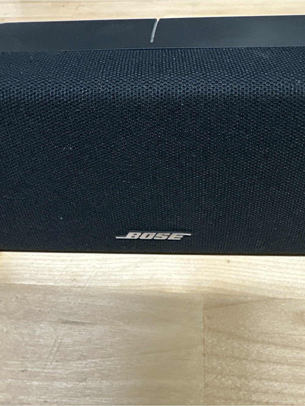 Bose Black Fabric Grille Center Channel Speaker